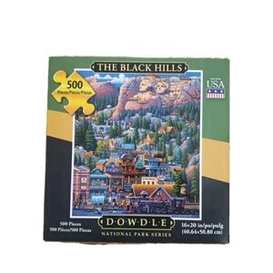 Dowdle Puzzle Sealed National Parks Black Hills 500pcs 16x20in